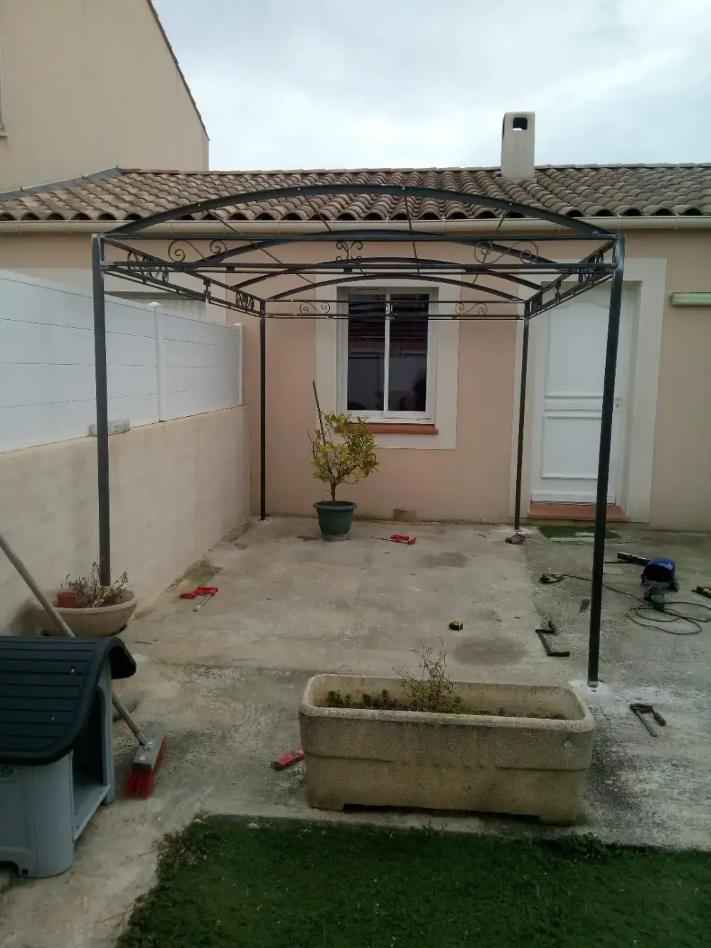 Pergola au Bosc
